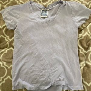 Jungmaven Paige V-neck in Misty Lilac